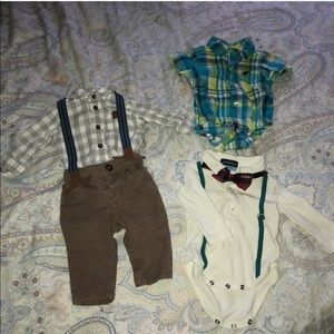 Bundle of baby clothes